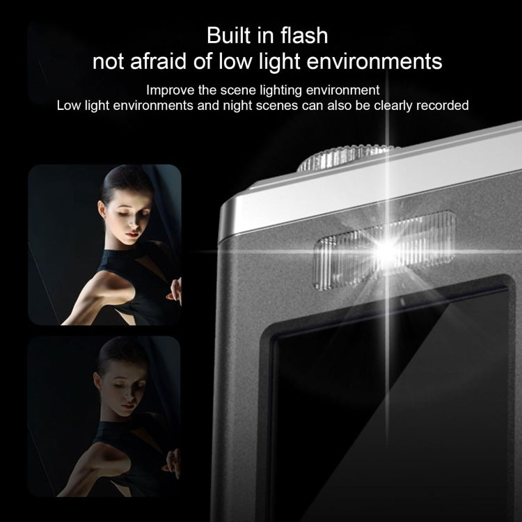 4K HD Optical Dual Lens Digital Camera 50MP Dual Screen Selfie Camera, No Memory, Black, White, Silver 4K HD Optical Dual Lens Digital Camera 50MP Dual Screen Selfie Camera, No Memory, Black, White, Silver